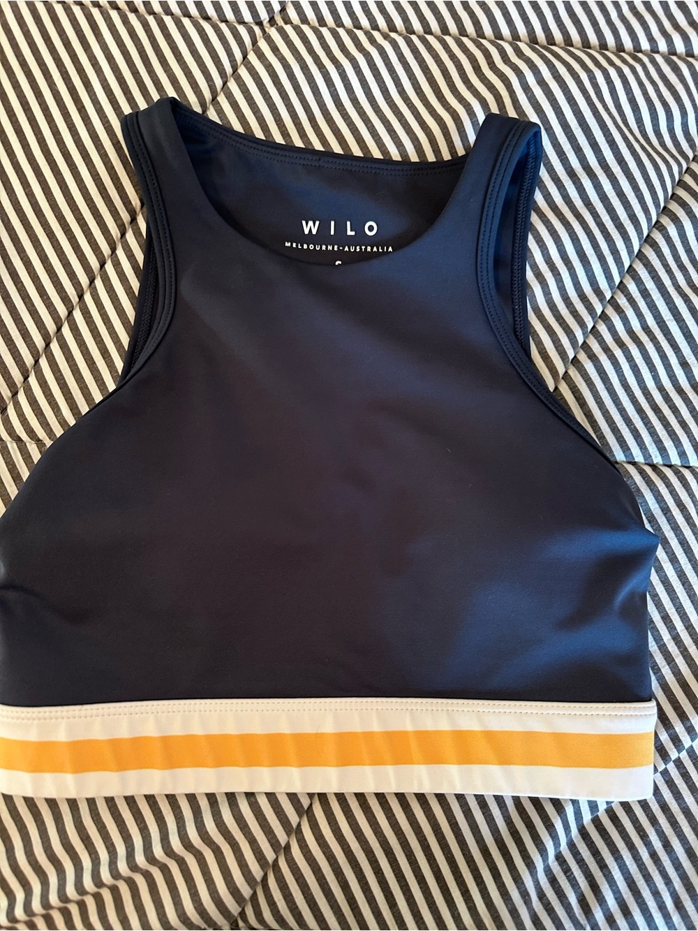 Wilo the label ladies sports tank sz Small